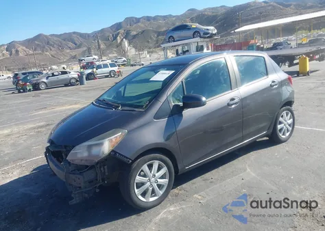 2015 Toyota Yaris Le from USA, damaged, VIN VNKKTUD31FA036804